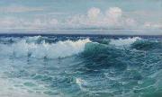 Lionel Walden Breaking Waves oil painting artist
